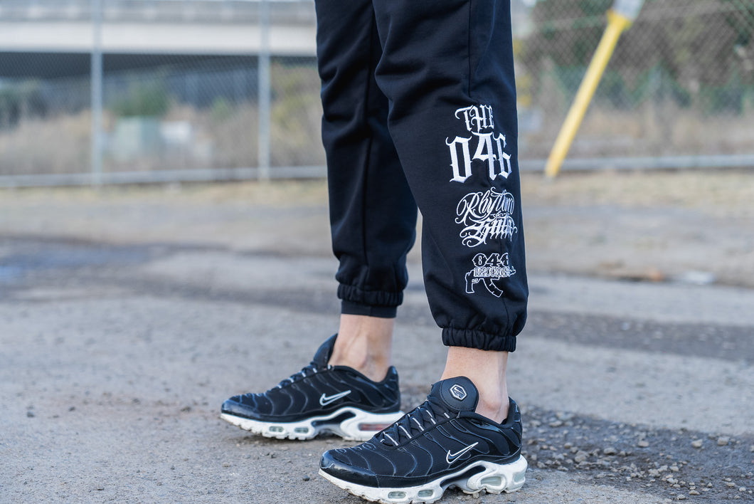 RnG Black Tracksuit Pants - Style 1