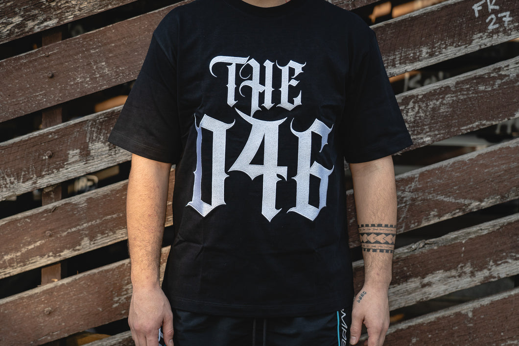 THE 046 ESSENTIALS MERCH - LARGE EMBROIDED LOGO